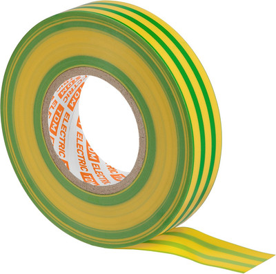 Изолента TDM SQ0526-0087 (желтый/зеленый)