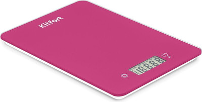 Кухонные весы Kitfort КТ-857-1 (малиновый)