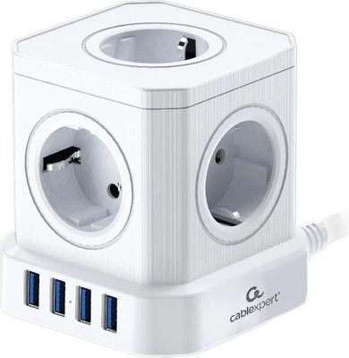 Сетевой фильтр Cablexpert TWR-5-U4-W-3