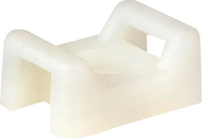 Площадка для стяжки КС Под хомуты 22x16 / 93314 (100шт, белый)