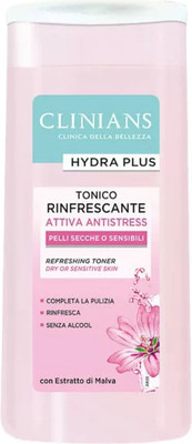 Тоник для лица Clinians Hydra Plus Освежающий с экстрактом мальвы (200мл)