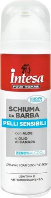 Пена для бритья Intesa Алоэ Вера и масло конопли (300мл)