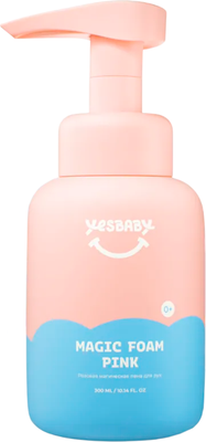 Мыло жидкое детское YesBaby Пенка Розовая магическая (300мл)