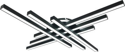 Потолочный светильник Mirastyle XL-60034/6+1S BK