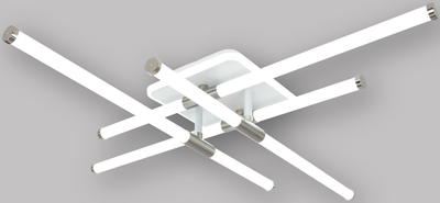 Потолочный светильник Mirastyle XL-60268B-4+1 WT+Nickel