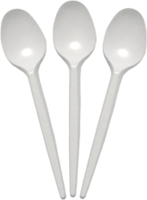 Набор одноразовых ложек ИнтроПластика Чайная 125мм (3x100шт)