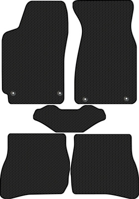Комплект ковриков для авто Alicosta 1402_1 для Volkswagen Passat V седан/универсал 1996-2005 (EVA соты, черный)