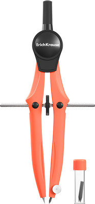 Готовальня Erich Krause Accent / 63584 (оранжевый)