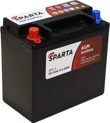Автомобильный аккумулятор SPARTA L 12V / JB14-4 (13 А/ч)