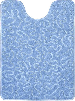 Коврик для туалета Shahintex РР 60x80 003 (голубой)