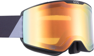 Маска горнолыжная GOG H601-4C Chromatic (матовый черный)