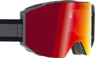 Маска горнолыжная GOG H705-3 (матовый черный/серый)