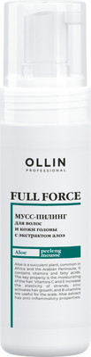 Пилинг для кожи головы Ollin Professional Full Force с экстрактом алоэ (150мл)