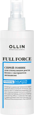 Тоник для волос Ollin Professional Full Force для стимуляции роста волос с женьшенем (100мл)