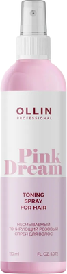 Тонирующий спрей для волос Ollin Professional Pink Dream (150мл)