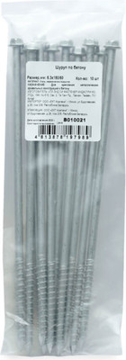 Шуруп ЕКТ 6.3х180/60 / B010021 (10шт)