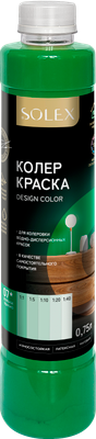 Колеровочная краска Solex Зеленое Яблоко (750мл)