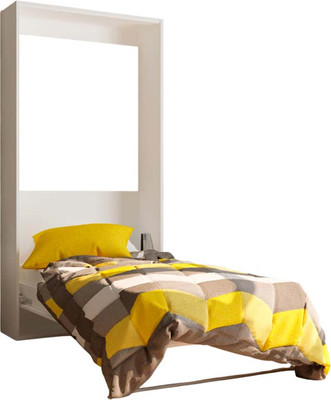 Шкаф-кровать трансформер Макс Стайл Smart Egger 200x90x18 (белый классический W960 ST7)