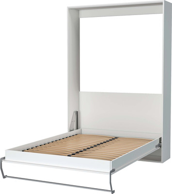 Шкаф-кровать трансформер Макс Стайл Smart Egger 140x200x18 (белый классический W960 ST7)