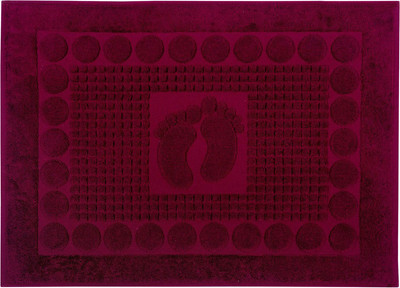 Полотенце АртПостель Ножки Арт Дизайн 50x70 (малиновый)