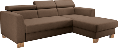 Диван угловой Sonit Cosmo Правый (River 08/какао)