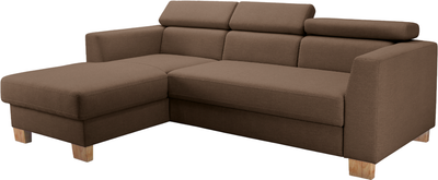 Диван угловой Sonit Cosmo Левый (River 08/какао)