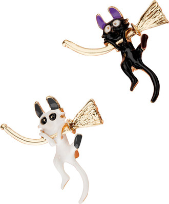 Набор брошей Meshu Witch Kitten / MS_60501 (2шт)