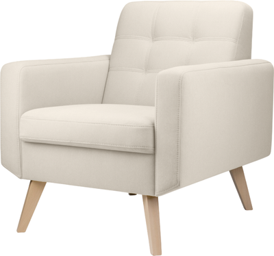 Кресло мягкое Sonit Bergen (River 01/крем)