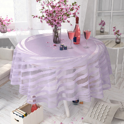 Скатерть Лента Д229К (лавандовый)