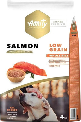 Сухой корм для собак Amity Super Premium с лососем (4кг)