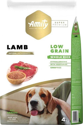 Сухой корм для собак Amity Super Premium с ягненком (4кг)