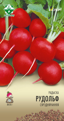 Семена МинскСортСемОвощ Редис. Рудольф Эксперт (1г)