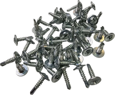 Саморез RBT СПШС/Ц 4.2х16 с прессшайбой со сверлом мелкий шаг (1000шт, оцинкованный)