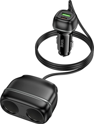 Зарядное устройство автомобильное Hoco Z59 48W (черный)