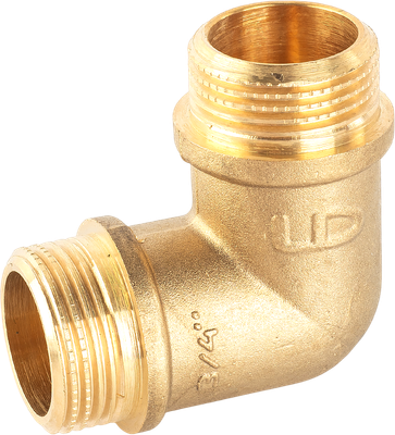 Угольник соединительный LD Pride DN20 3/4" НР/НР / LD.65.527.20