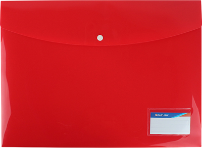 Папка-конверт Darvish DV-371A3-RD (красный)