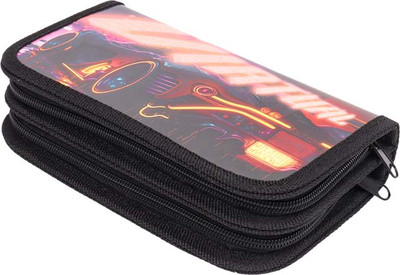 Пенал Пчелка Ночное авто / ПО-09