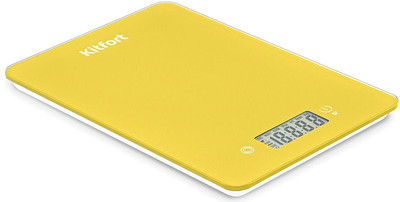 Кухонные весы Kitfort КТ-857-3 (желтый)