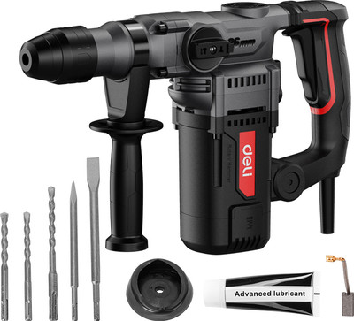 Профессиональный перфоратор Deli EDE-DC26-3E (черный)