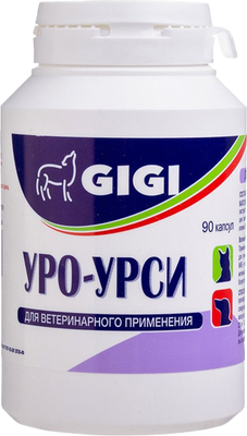 Таблетки для лечения мочеполовой системы у животных GIGI Уро-Урси (90 таблеток)