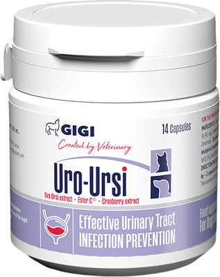 Таблетки для лечения мочеполовой системы у животных GIGI Уро-Урси (14 таблеток)