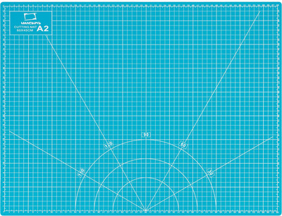 Коврик для резки Малевичъ 195333 (бирюзовый)
