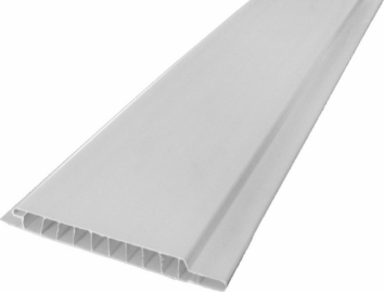 Панель ПВХ STELLA Вагонка Standart (3000x100x8мм, белый)