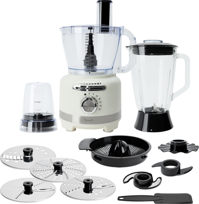 Кухонный комбайн RAGEX R108-105 (зефирный)