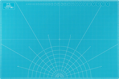 Коврик для резки Малевичъ 195332 (бирюзовый)