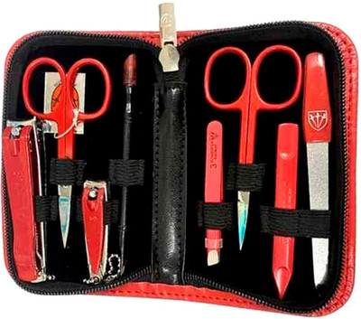 Набор для маникюра Three Swords 9204 МC red