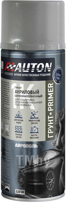 Грунтовка автомобильная AUTON Антикоррозионная с цинком ATN-A07637 (520мл, черный)