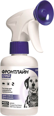 Спрей от блох MERIAL Фронтлайн (250мл)