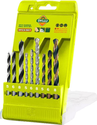 Набор сверл DYLLU DTTD6B01 (9шт)