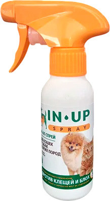 Спрей от блох IN-UP для кошек и собак мелких пород (150мл)